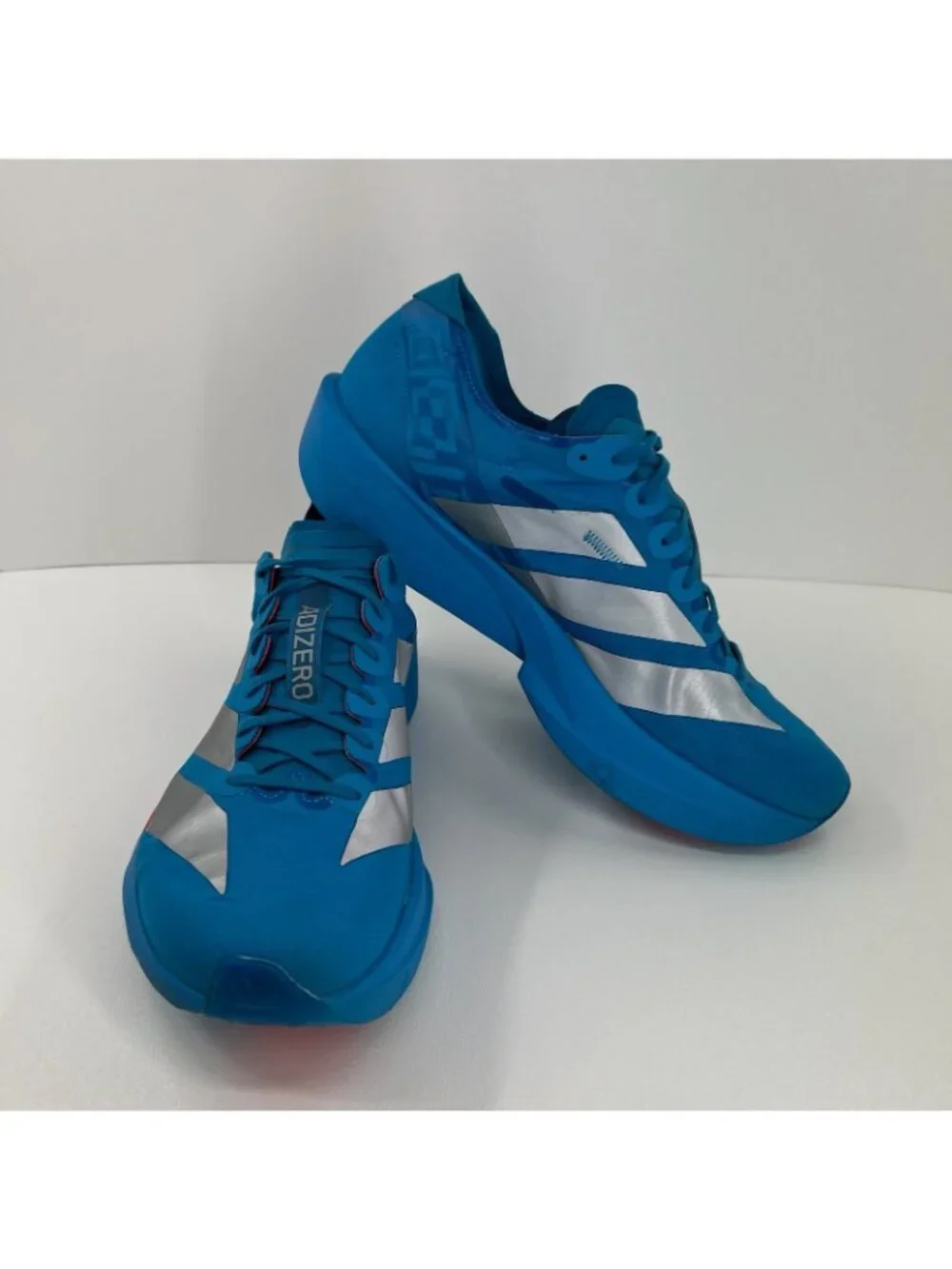 Adidas Adizero Takumi Sen 11 Running Sneakers Mens 13 Racing JR4794 Blue Silver